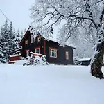 100 Years Old Norwegian Log House In * Тромсё