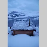 100 Years Old Norwegian Log House In *