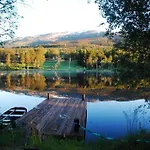 100 Years Old Norwegian Log House In * Тромсё