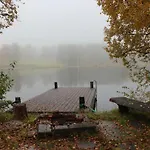 100 Years Old Norwegian Log House In Тромсё