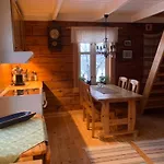 100 Years Old Norwegian Log House In