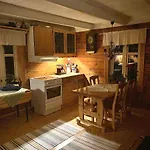 100 Years Old Norwegian Log House In