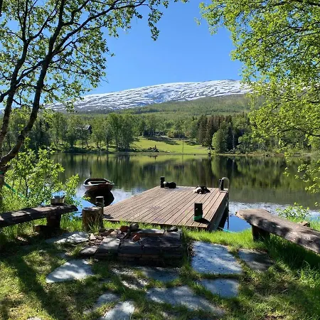 100 Years Old Norwegian Log House In