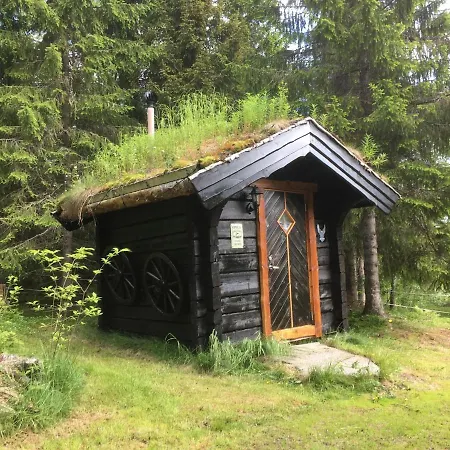 100 Years Old Norwegian Log House In * Tromso