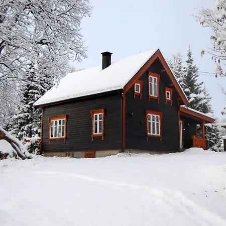 100 Years Old Norwegian Log House In