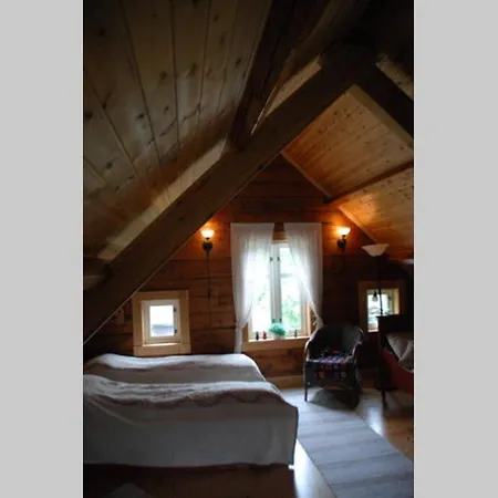100 Years Old Norwegian Log House In