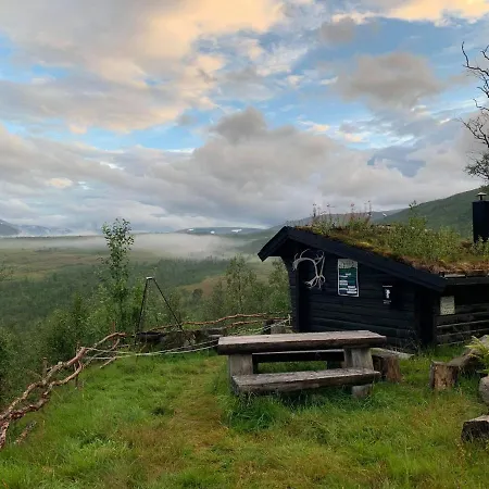 100 Years Old Norwegian Log House In