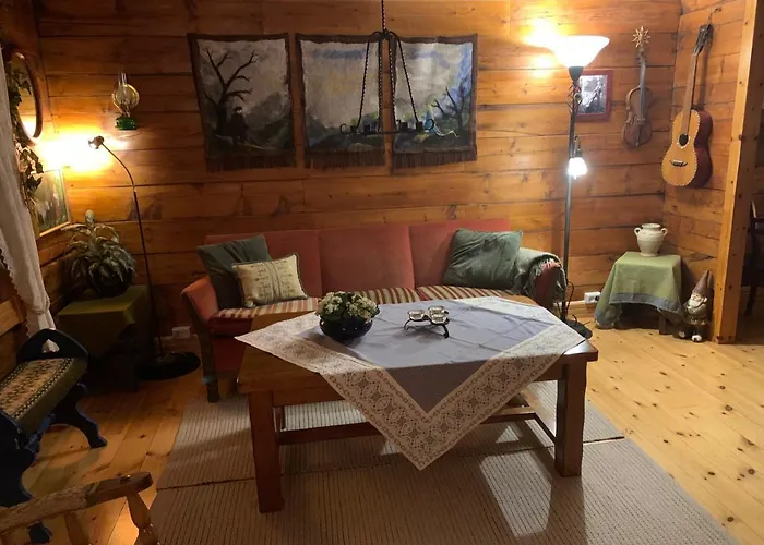 100 Years Old Norwegian Log House In * Tromsø