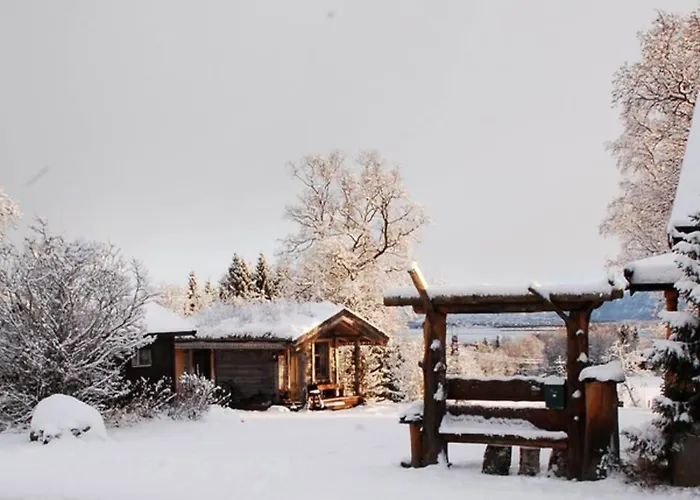 100 Years Old Norwegian Log House In Tromsø