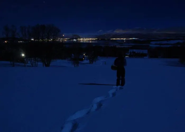100 Years Old Norwegian Log House In Tromsø